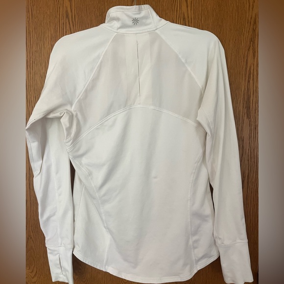 ✨ ATHLETA ✨ plush tech half zip pullover long sleeve with mesh neck inset - Picture 8 of 8